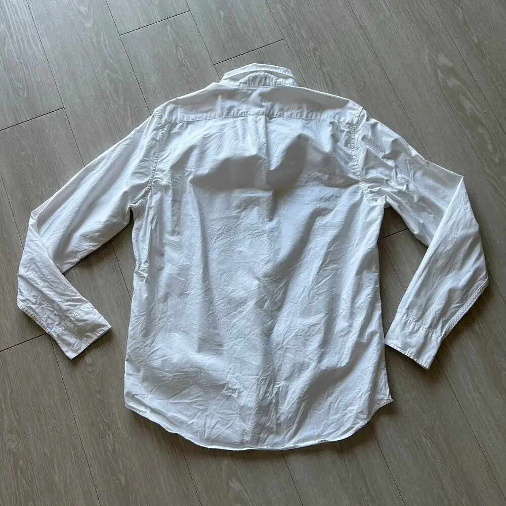 J Crew Broken In Organic Cotton Oxford Shirt Classic Men Medium White